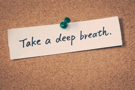 take a deep breath to live a healthy lifestyle